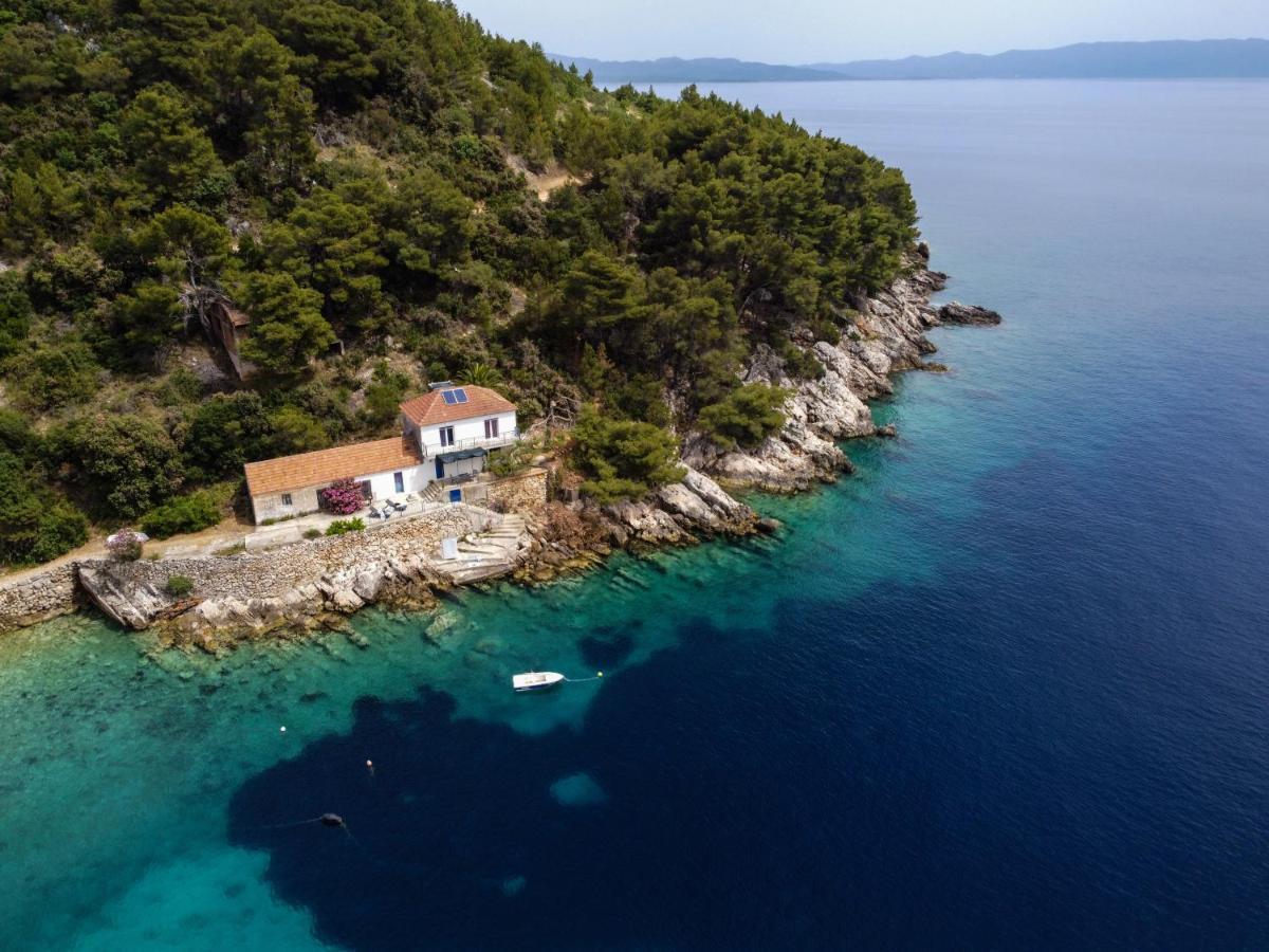 Secluded Fisherman'S Cottage Cove Skozanje, Hvar - 4009 Gdinj Exterior photo