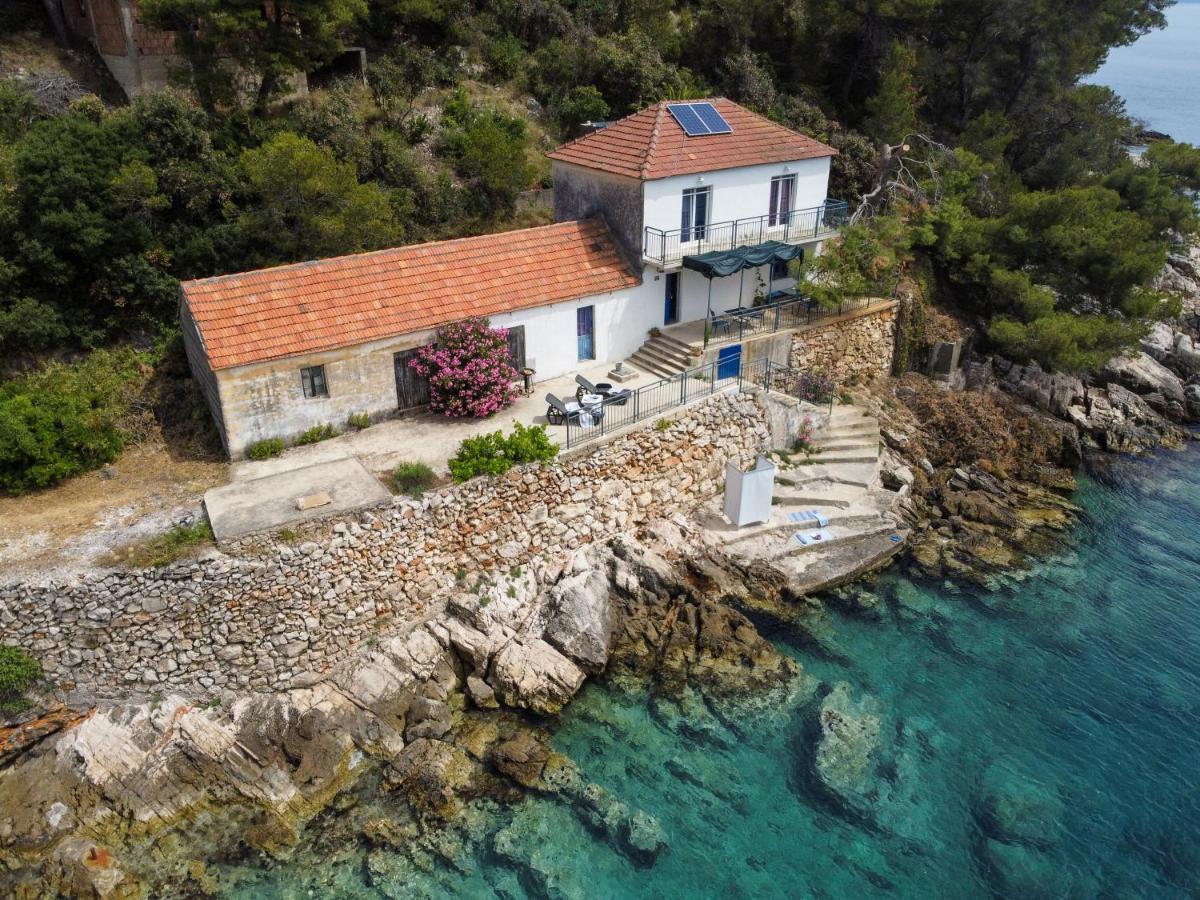 Secluded Fisherman'S Cottage Cove Skozanje, Hvar - 4009 Gdinj Exterior photo
